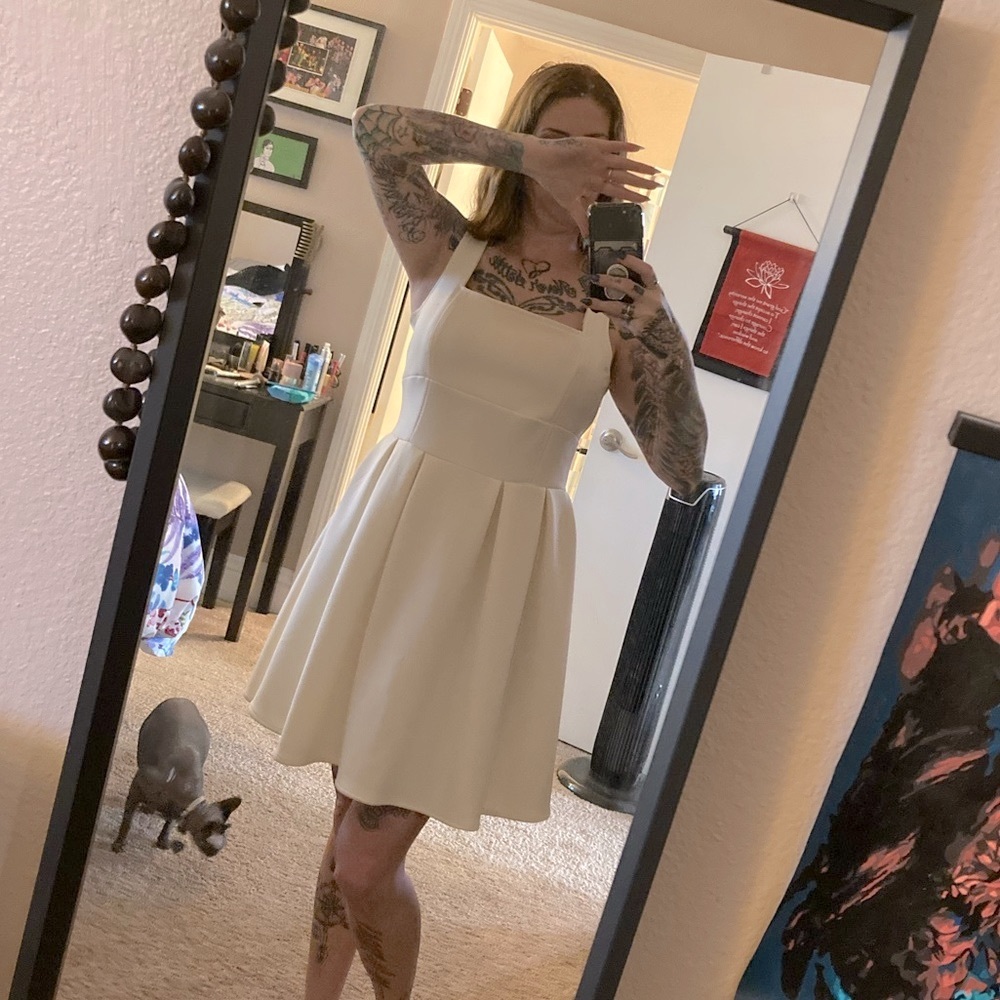 Cute cream dress